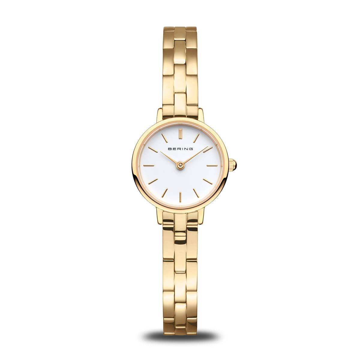 Orologio da donna Bering 11022-734 Classic interamente dorato con vetro zaffiro