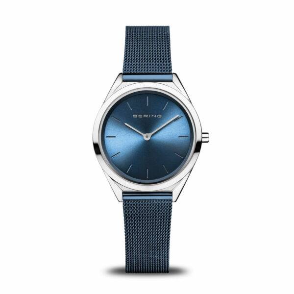 Orologio Bering 17031-307 Ultra Slim con profilo 4,8 mm e quadrante blu sunray