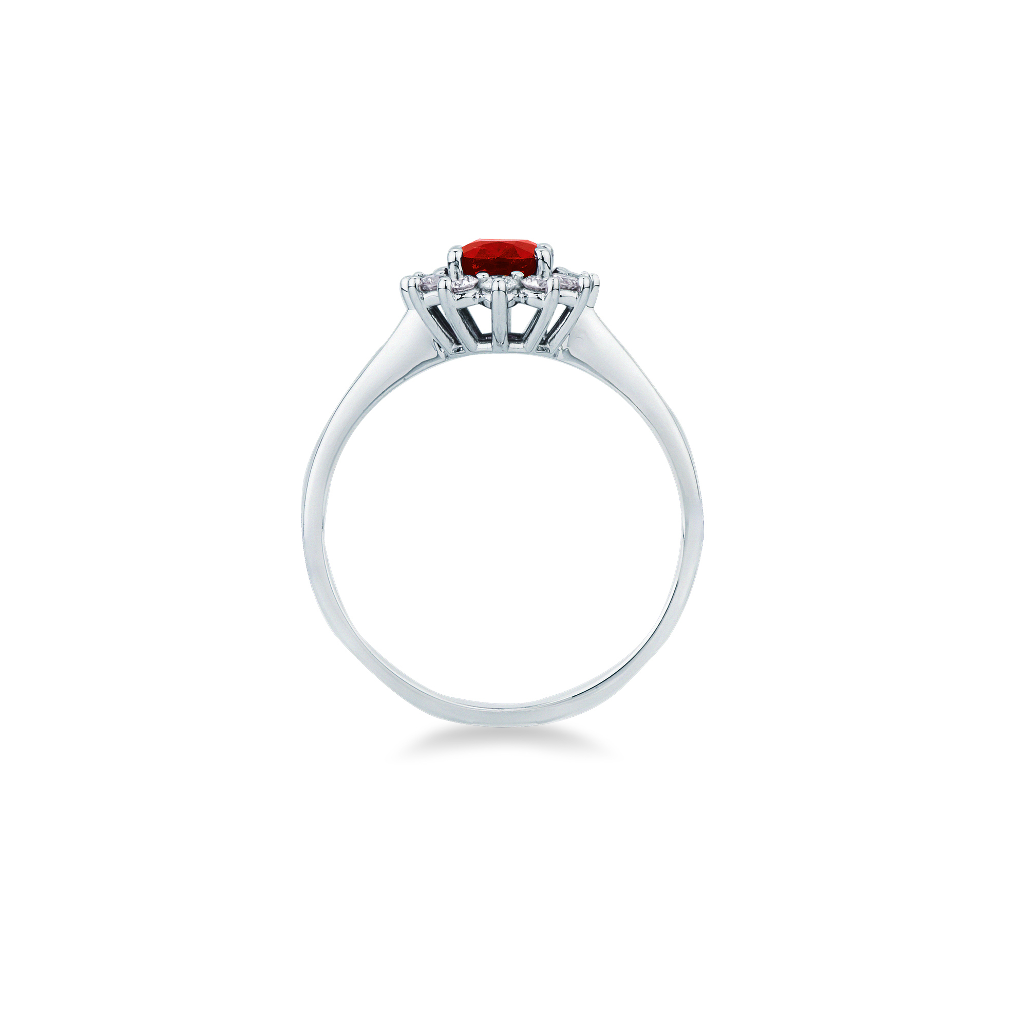 Anello Kate Con Rubino E Diamanti 1,05ct. - immagine 2