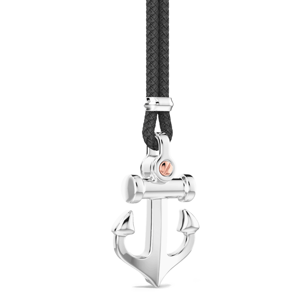 Collana Zancan in kevlar nero - immagine 2