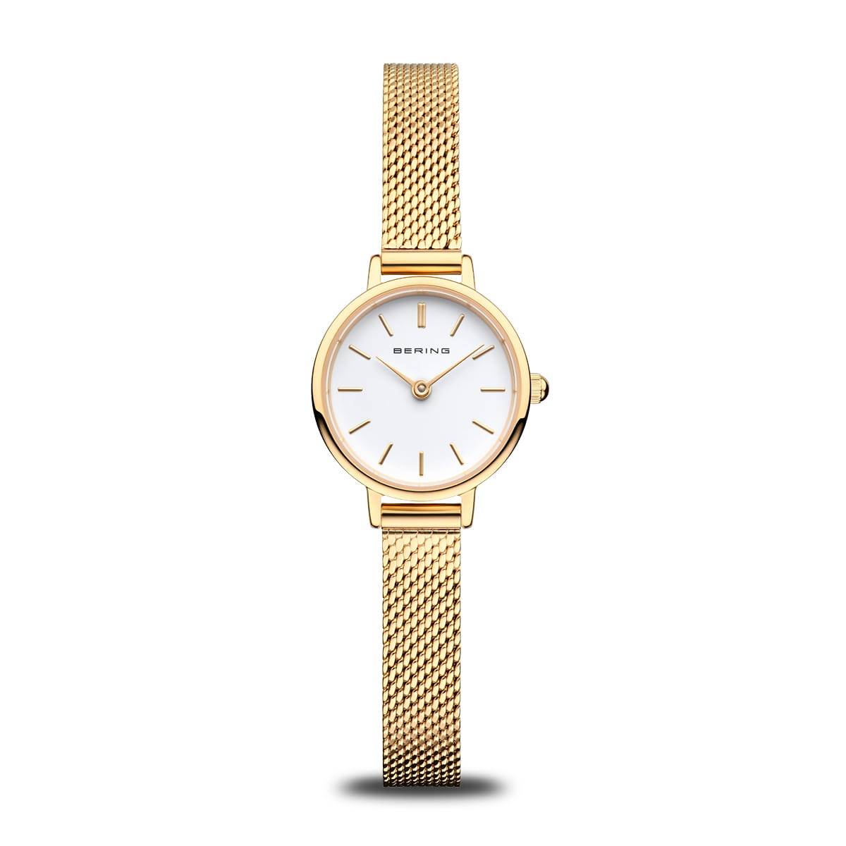 Bering 11022-334 Classic orologio donna oro lucido 22 mm maglia milanese