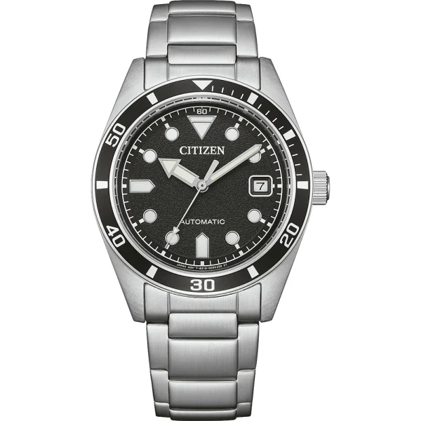 Citizen NJ0221-50E orologio automatico acciaio quadrante nero